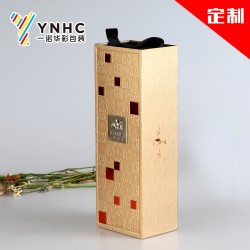 廠家定做高檔紅酒禮品盒 折疊包裝盒 、精裱工業(yè)板禮盒專業(yè)定制